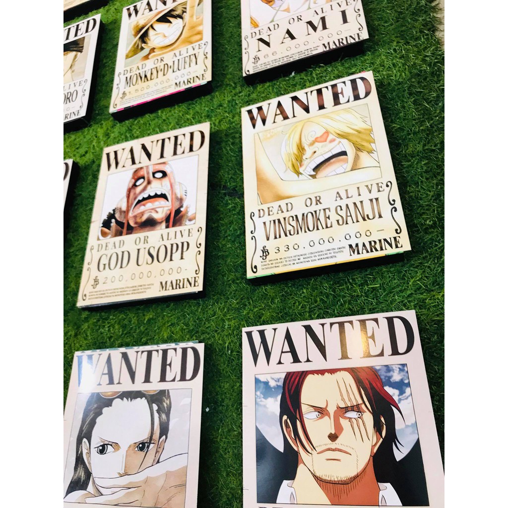 POSTER MUGIWARA SHP SET (DENGAN BINGKAI)