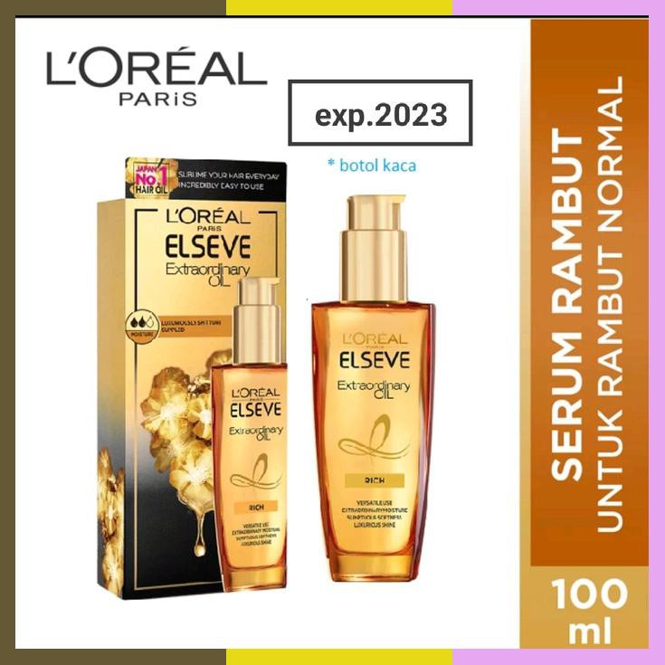 Loreal Paris Extraordinary Oil 100Ml Vitamin Serum Rambut Gold