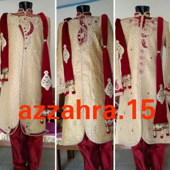 Promo Sherwani Set Baju Prngantin Pria India