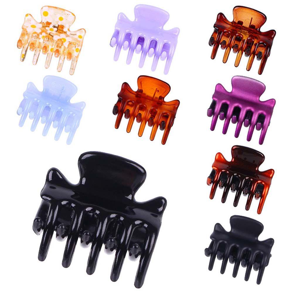 Needway Jepit Rambut Kecil Sederhana Wanita Fashion Plastik Hadiah Hair Clip