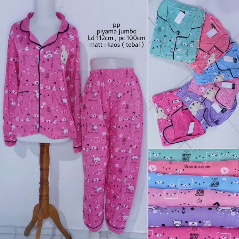 PP babydoll piyama JUMBO COD