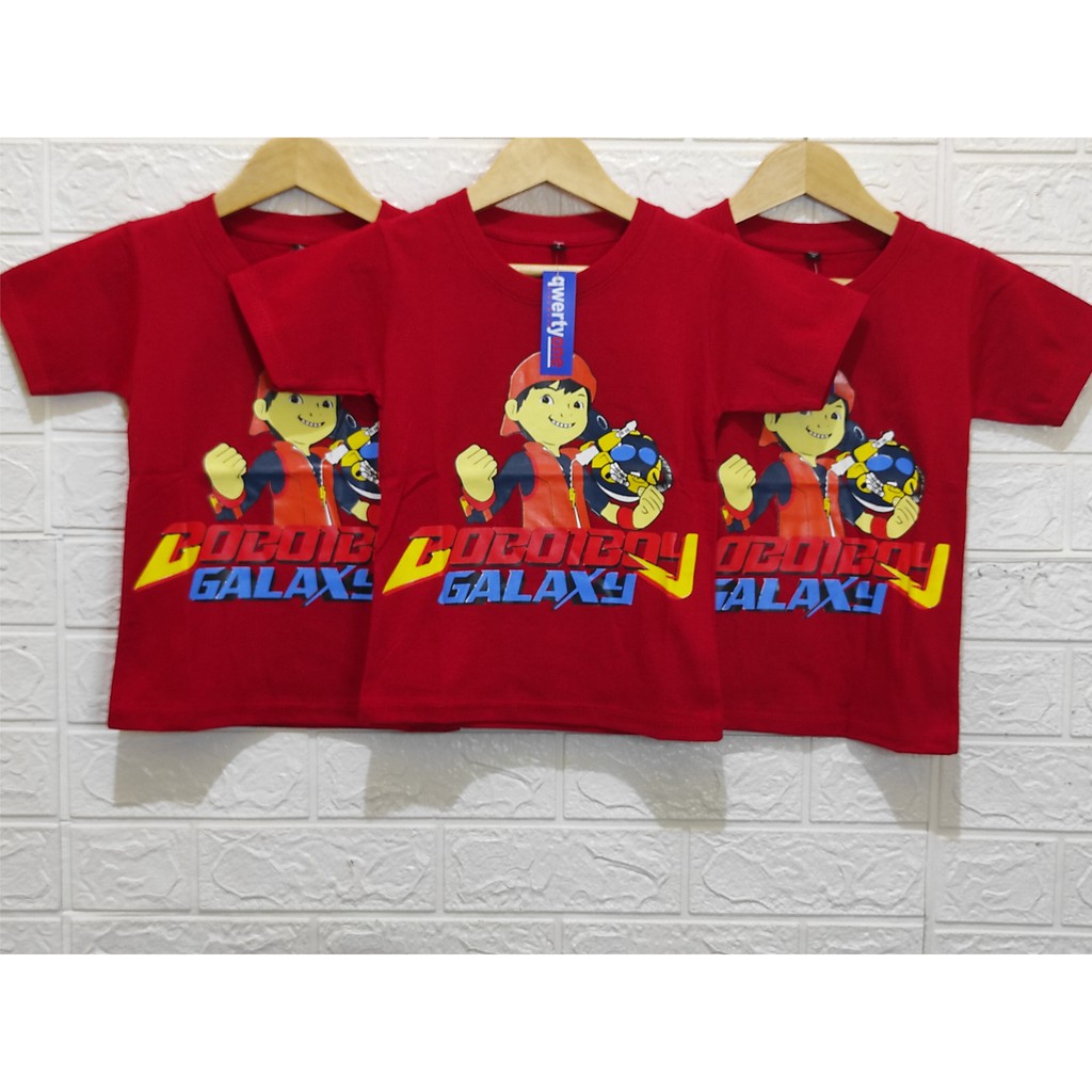 Kaos Anak Distro Boboiboy 1-8 Tahun