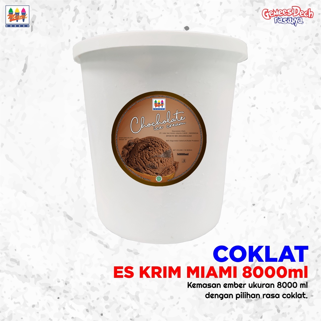 

Es krim MIAMI 8 liter 1 rasa