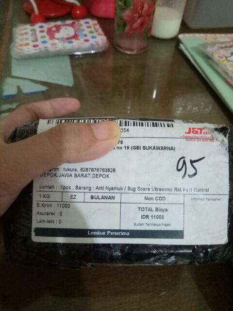 Anti Nyamuk / Bug Scare Ultrasonic Rat Pest Control Repeller