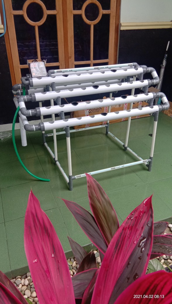 Dft 2 Dim Sora - Paket Instalasi Hidroponik 72 Lubang