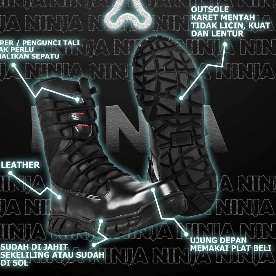 (HARGA SPESIAL) Agonas Sepatu PDL Ninja