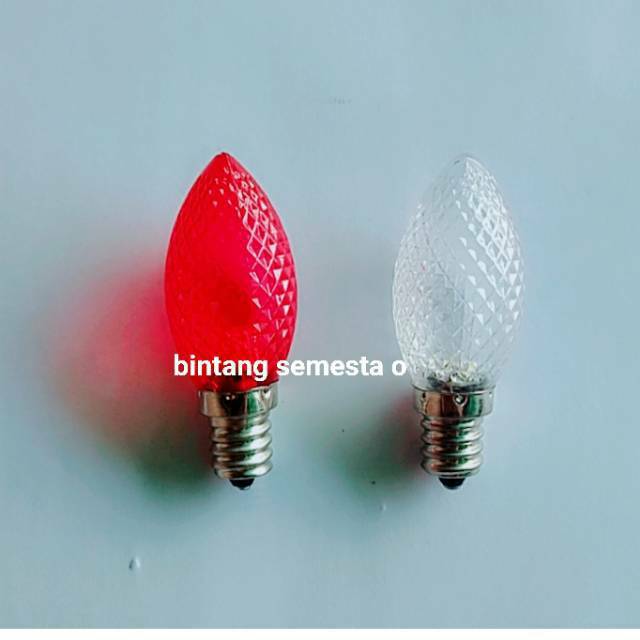 Lampu cabe led mini lamp e 12 putih