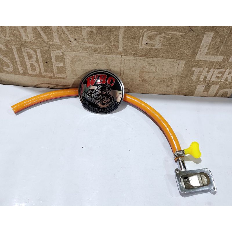 Pemanis Hawa Mesin Crom Plus Selang - Manisan Hawa CB - GL - Pro - Max - Neotech - Megapro - Tiger