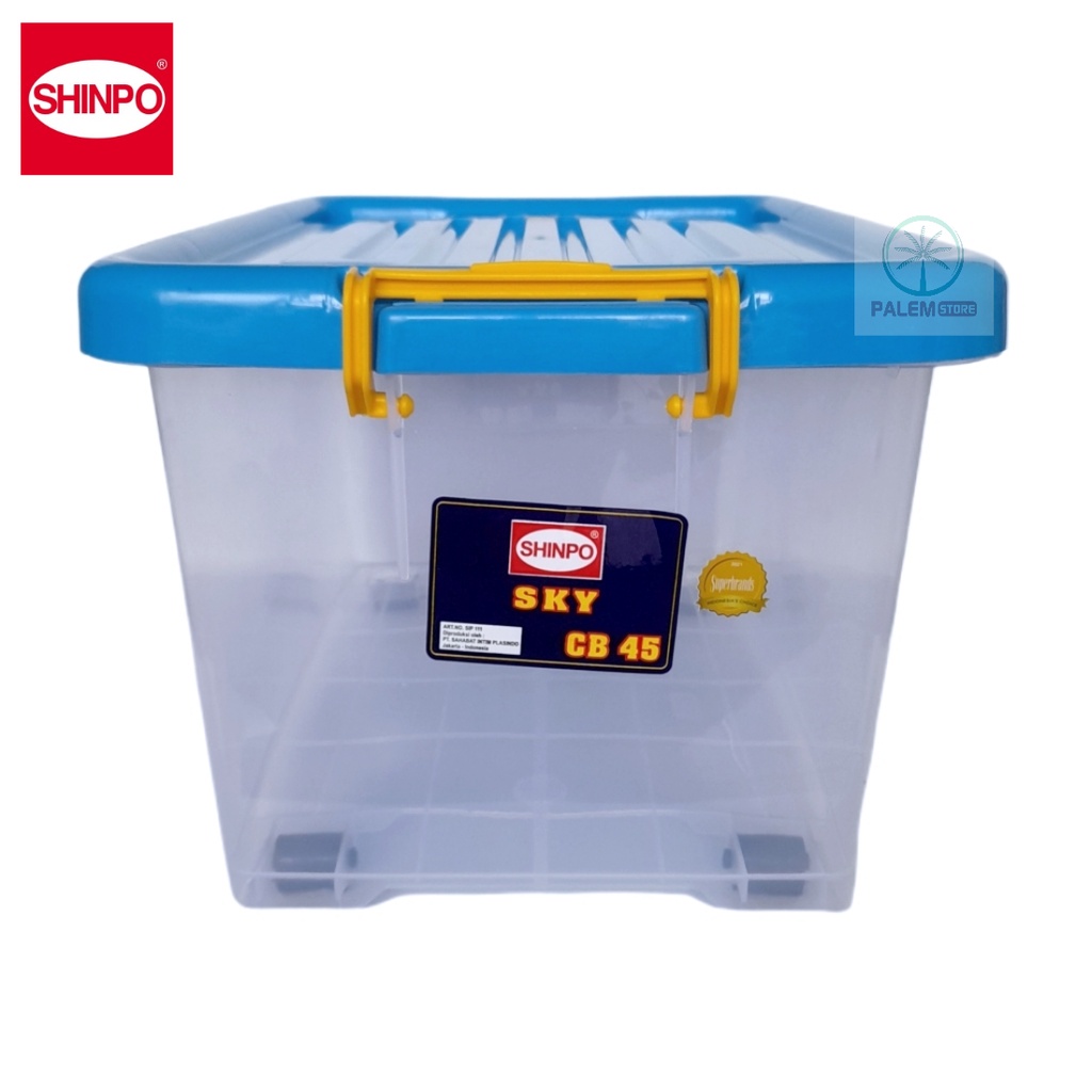 CONTAINER BOX SHINPO CB 45 | CONTAINER BOX DENGAN RODA CB 52 | CONTAINER BOX PLASTIC