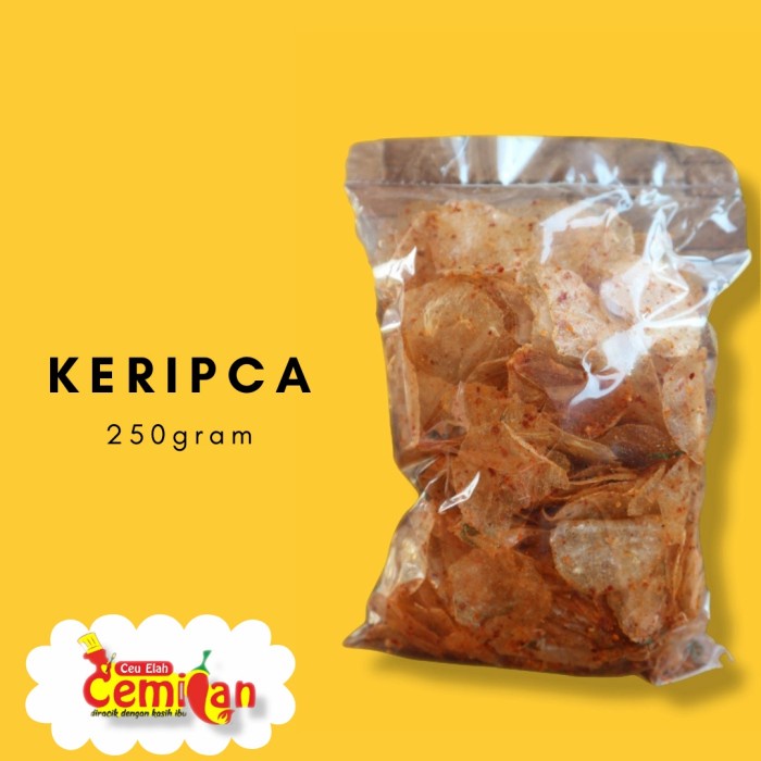 

TERBARU keripik kaca 250 gram - cabe merah