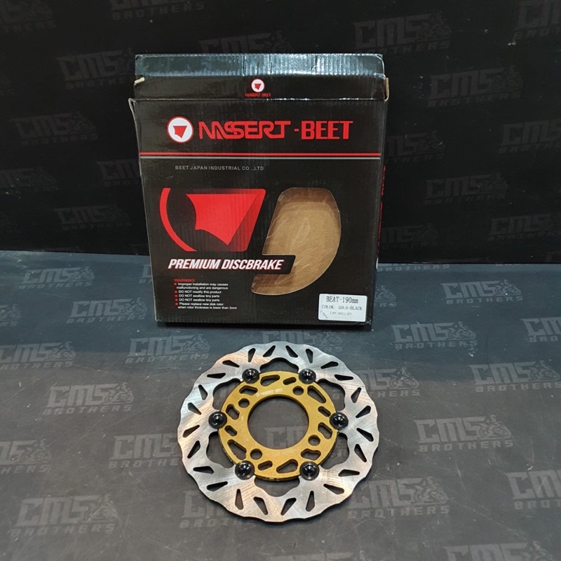 Disc Piringan Cakram Depan NB331 Floating Nassert Beet 190mm Honda Beat