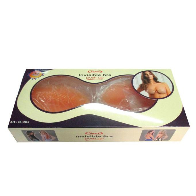 Discount Invisible Push Up Bra Tanpa Tali Bh Tempel Silicon Sorex Ib 002 - Cup C Berkualitas