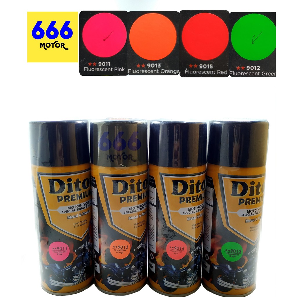 666MOTOR CAT SEMPROT FLORESCENT / STABILO DITON PREMIUM **