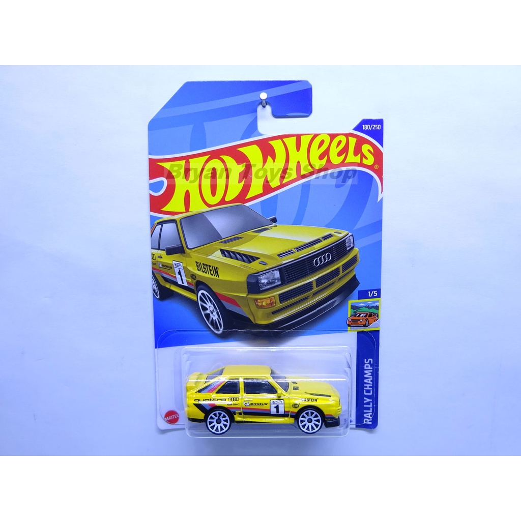 Hot Wheels 84 Audi Sport Quattro Kuning no.1