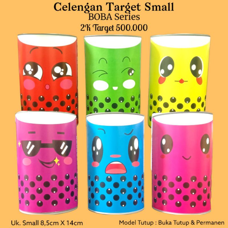 CELENGAN TARGET BOBA 2K TARGET 500rb CELENGAN TARGET VIRAL TABUNGAN TARGET CELENGAN PERMANENT MURAH