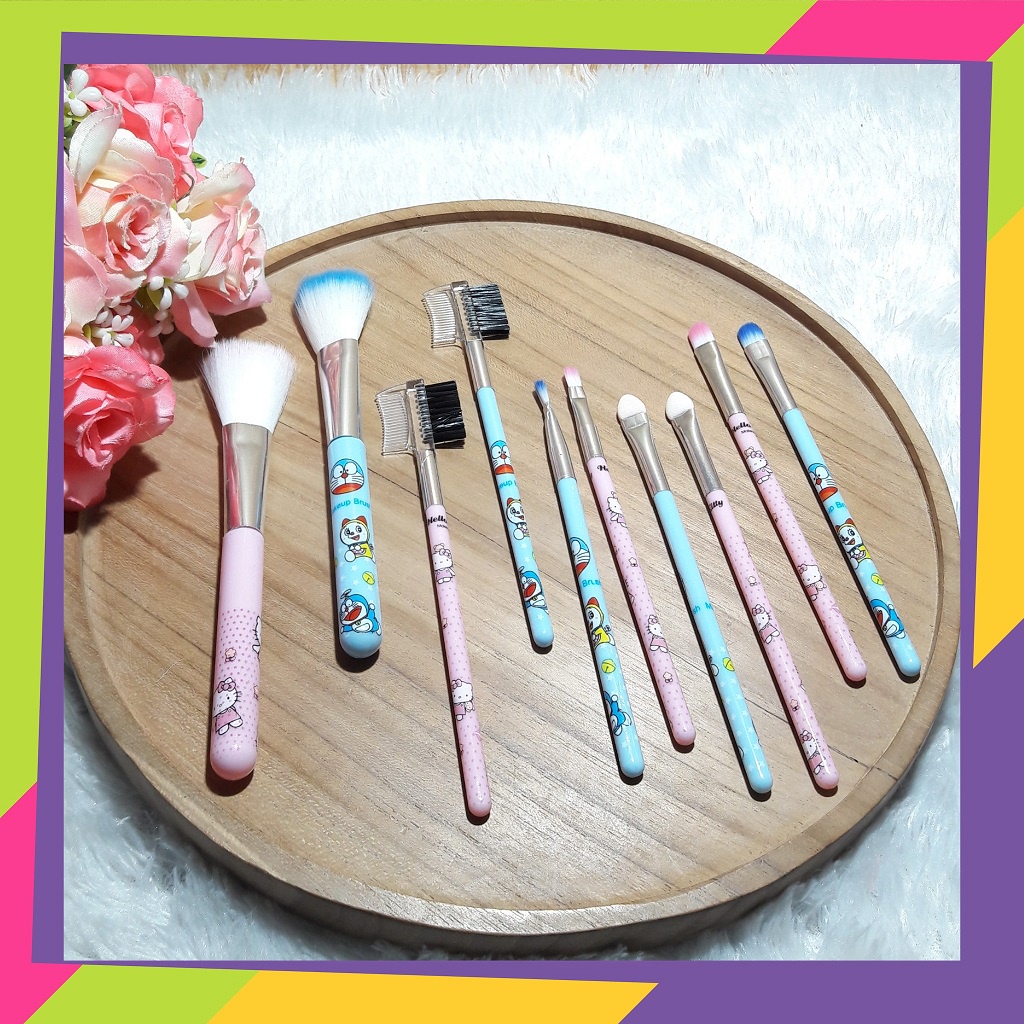 1539 / Kuas make up karakter / Brush make up 5 In 1 / Make up brush motif karakter