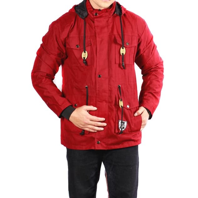 JAKET MURAH ! Jaket Parka Pria Premium Quality - Jaket Parka Polos - Jaket Motor