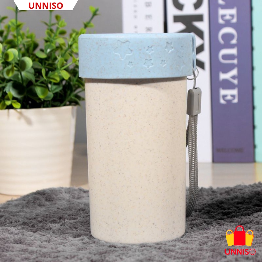 UNNISO - Botol Minum Wheat Straw Mini BM1