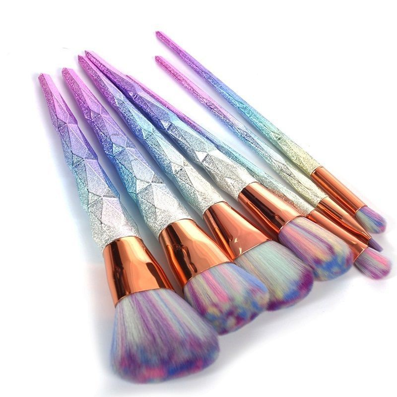 Unicorn Rainbow Makeup Brush 7 in 1