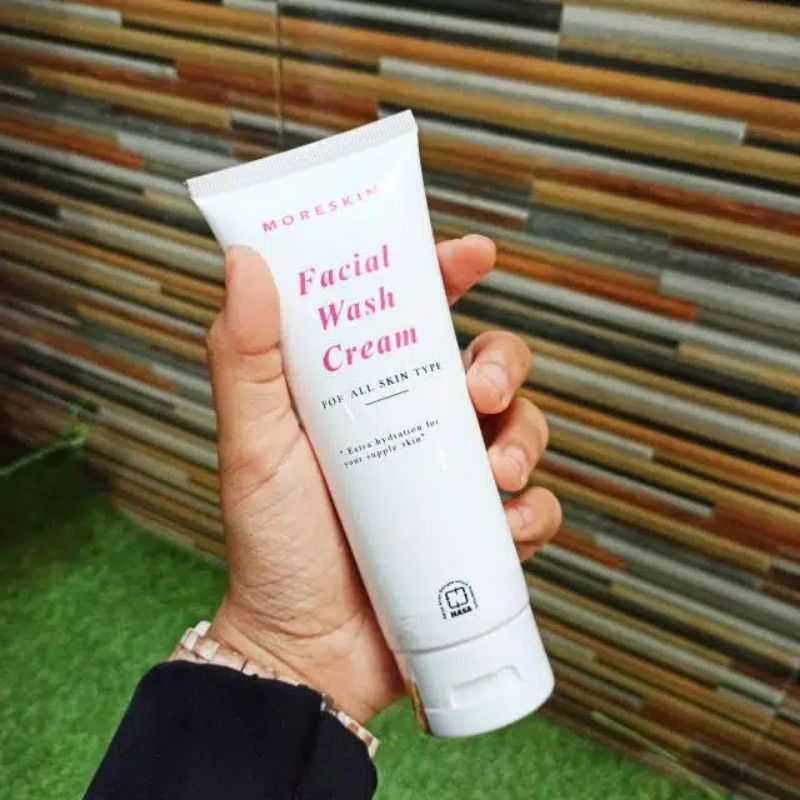 COD GRATIS Facial Wash Pembersih Pelembut Penghalus Muka Moreskin