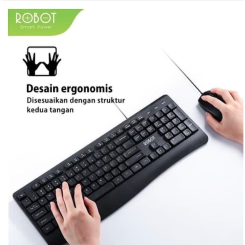 KEYBOARD SET MOUSE ROBOT KM2500