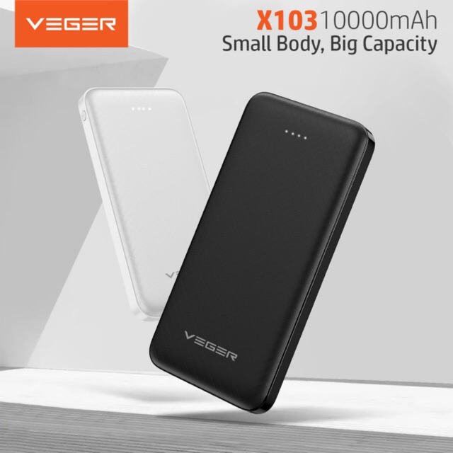 VEGER POWER BANK X103 REAL 10.500mah