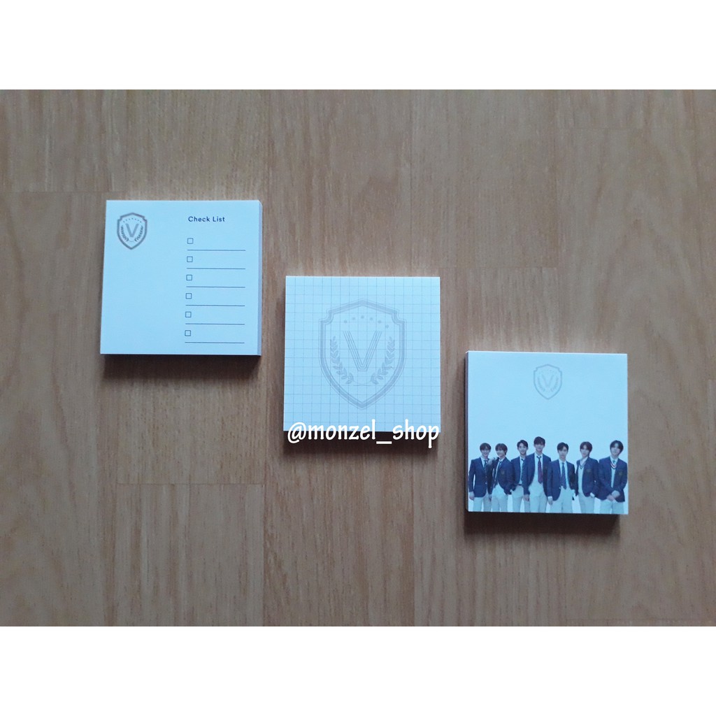 2019 WayV / NCT - Back to School Kit Sharing Goods Mini Memo Pad (3 pcs)