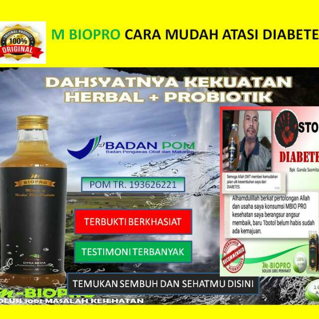 M BIOPRO | Obat Diabetes Kering Alami | Diabetes Kering Secara Alami | Diabetes Kering Paling Ampuh