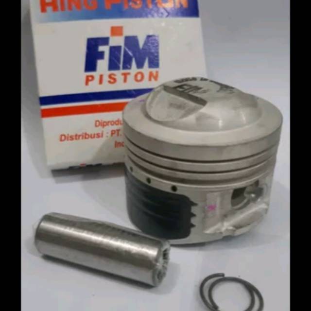 Piston seher fim mentah high dome jupiter z kharisma  vega r supra x grand blade legenda fim52 pin13