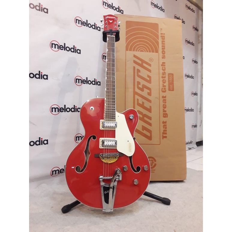 Gretsch G5410T Ltd Ed Electromatic Tri-Five Hollow Body, RW FB, 2-Tone Fiesta Red/Vintage White