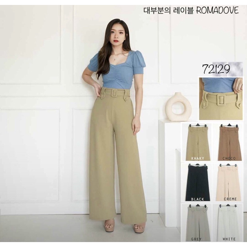 Celana kulot romadove/celana romadove/celana romadove by most label/celana kulot/celana kulot premiu