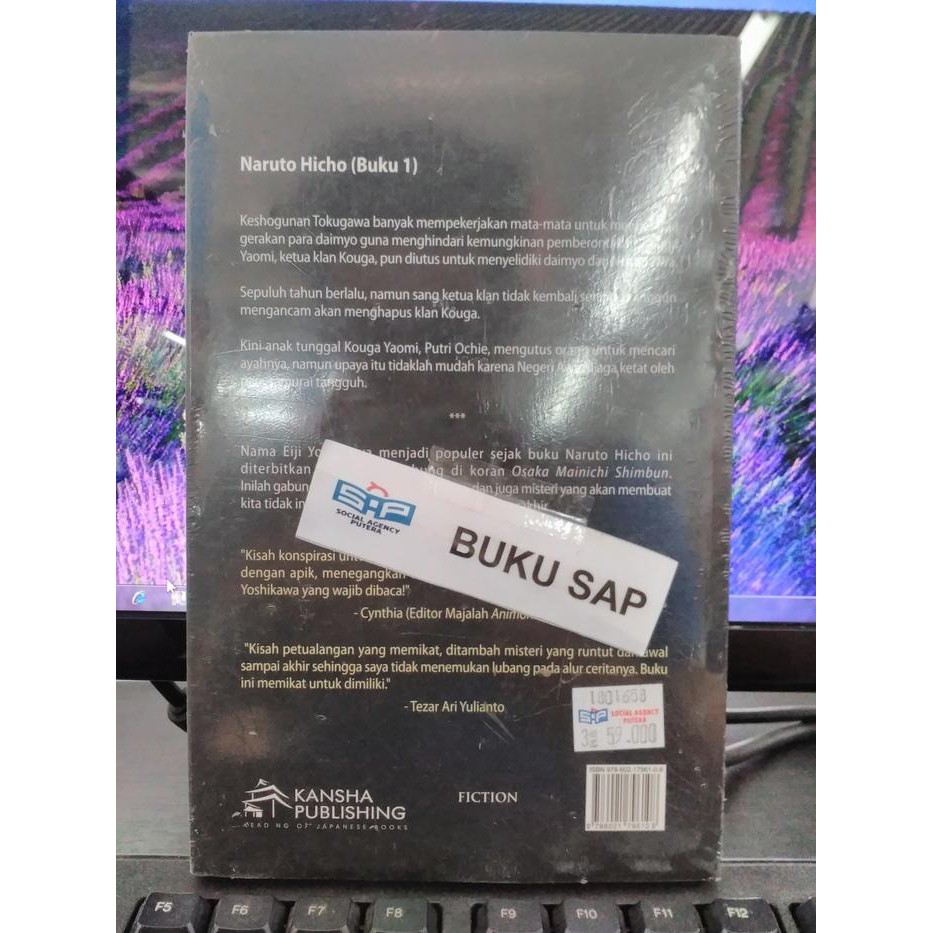 Buku Naruto Hicho 1 ky