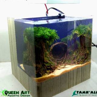 Dㄷ Xvf 153 Gojek Fish Bowl Luna 1 Lt Aquarium Bulat Cupang
