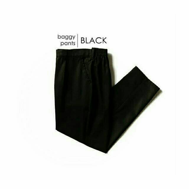 Baggy pants black