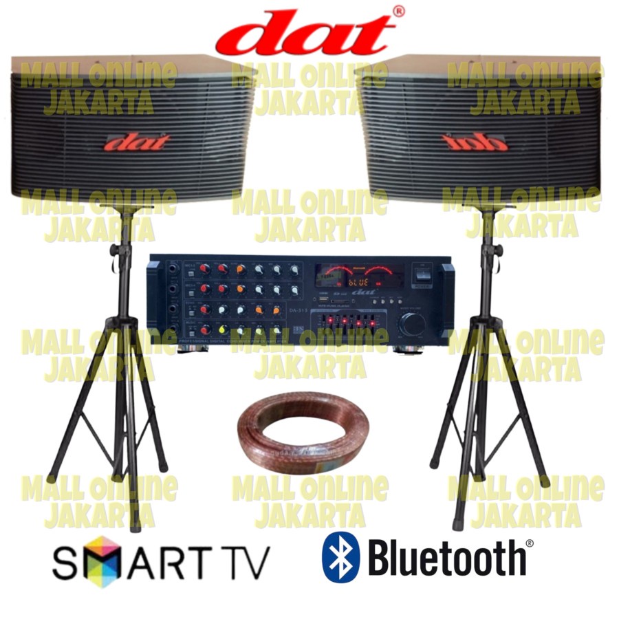 Paket karaoke Dat 10 inch ampli Da313 ak100