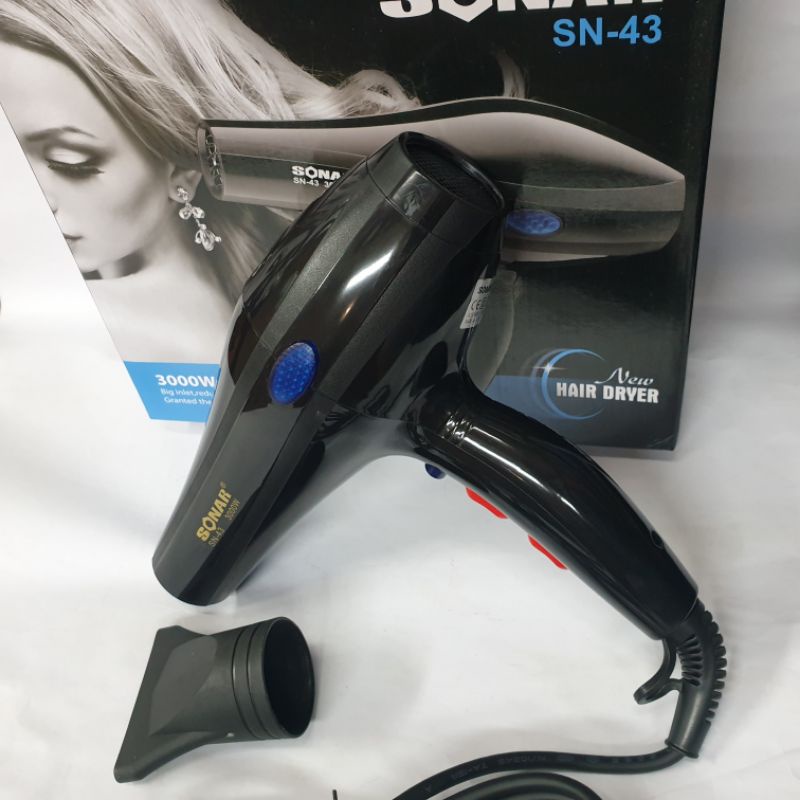 HAIR DRAYER SONAR SN-42, HAIRDYER RAMBUT BUKAN HAIRDRYER MINI SANGAT BAGUS