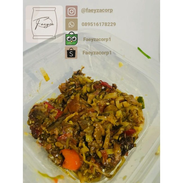 

SAMBAL KECOMBRANG 100gr 300gr buatan rumahan - faeyzacorp