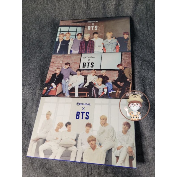 BTS X Mediheal postcard set