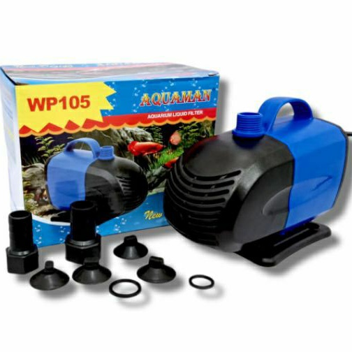 PROMO MURAH Pompa kolam aquarium AQUAMAN WP 105