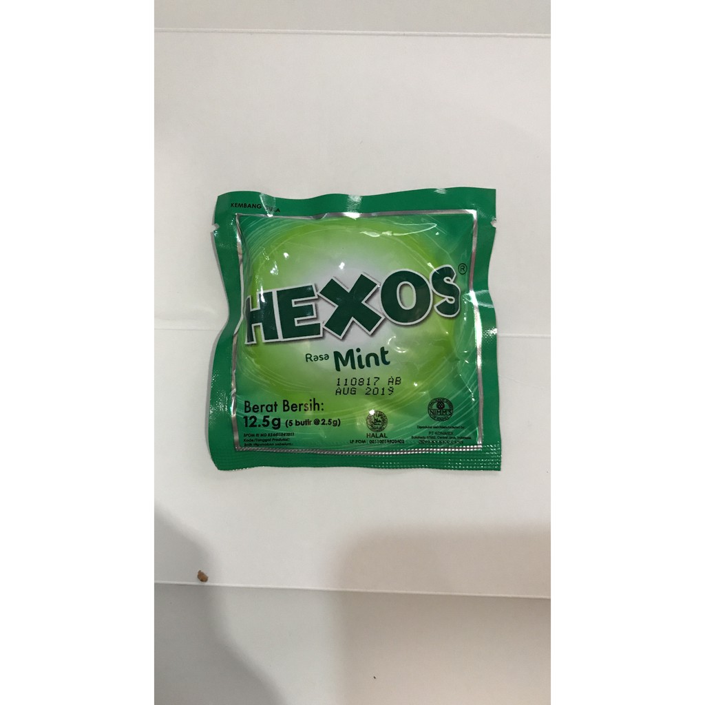 

PROMO PERMEN HEXOS RASA MINT HIJAU 1 BUNGKUS PCS 5 BUTIR GROSIR DUS KECIL TERMURAH