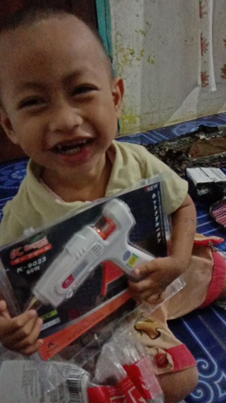 Kapusi On Off Glue Gun 40 Watt Alat Lem Tembak 40w Kenmaster Besar