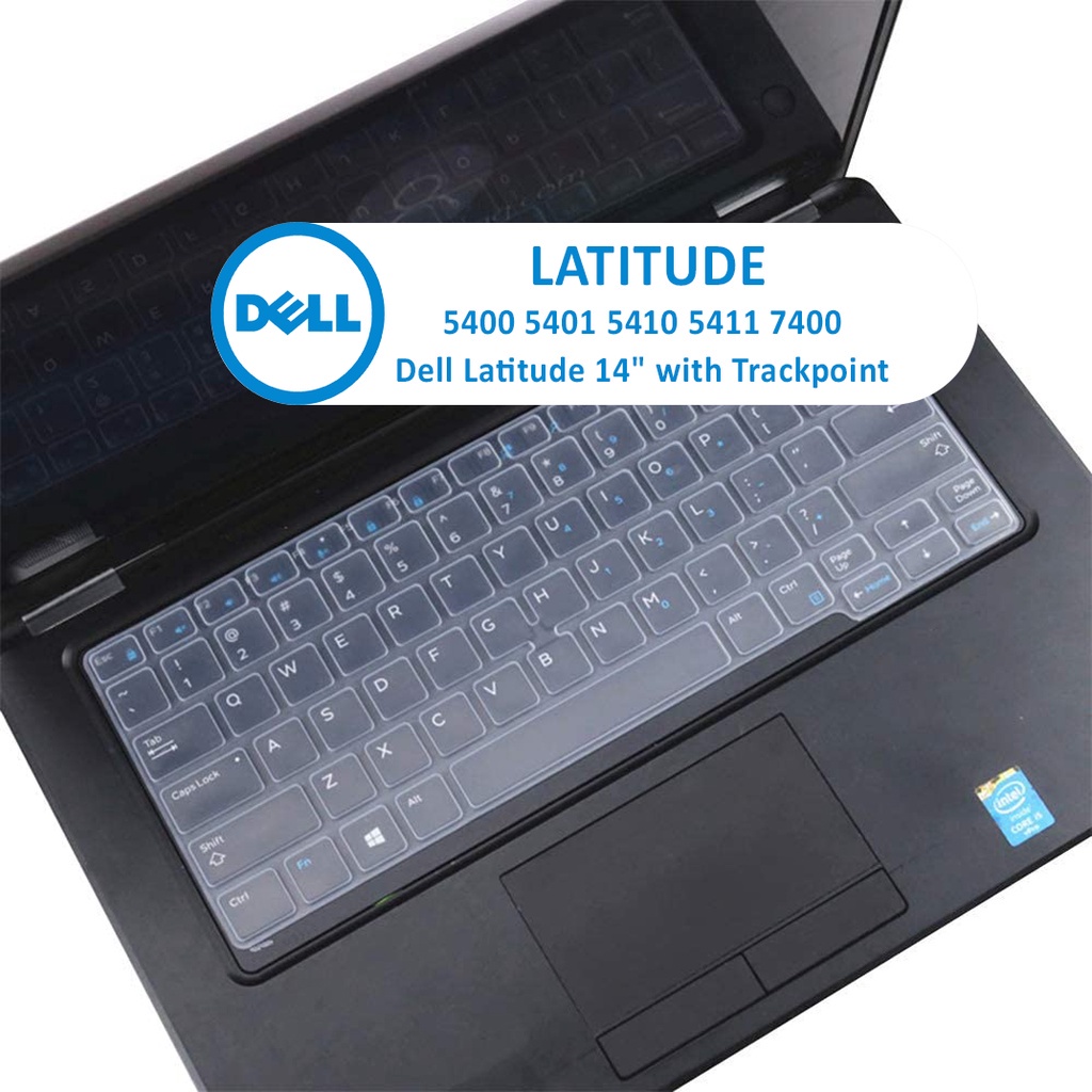 Pelindung Keyboard Bahan Silikon Untuk Laptop Dell Latitude 5400 5401 5410 5411 7400 14 &quot;