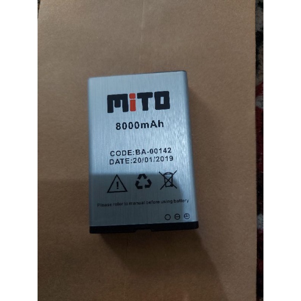 Baterai batre batrai mito 890L code :BA-00142 8000 mAh