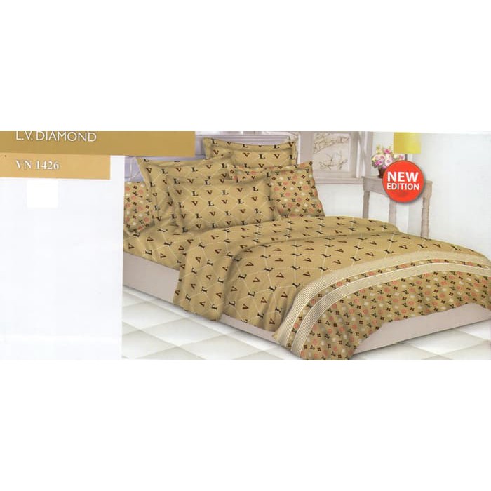 Jual SPREI LV DIAMOND UK  160X200X26 Murah