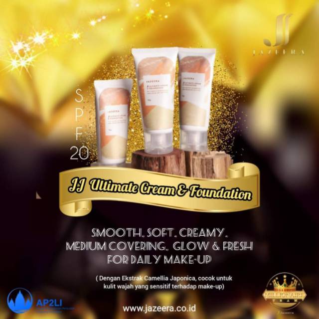 JJ ULTIMATE CREAM & FOUNDATION JAZEERA