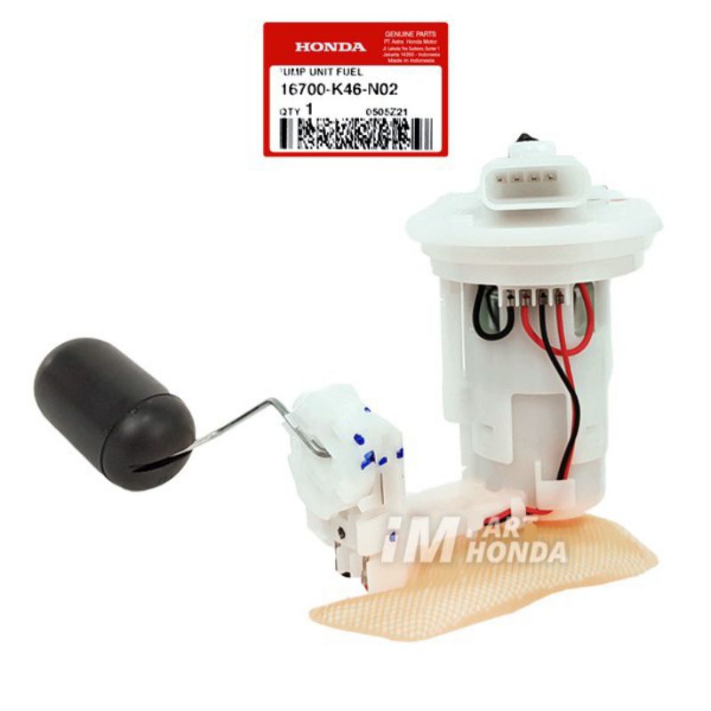 FUEL PUMP ASSY / DINAMO POMPA BENSIN INJEKSI ROTAK KOMPLIT BEAT FI 2012 2013 2014 / ESP 2015 2016 / 