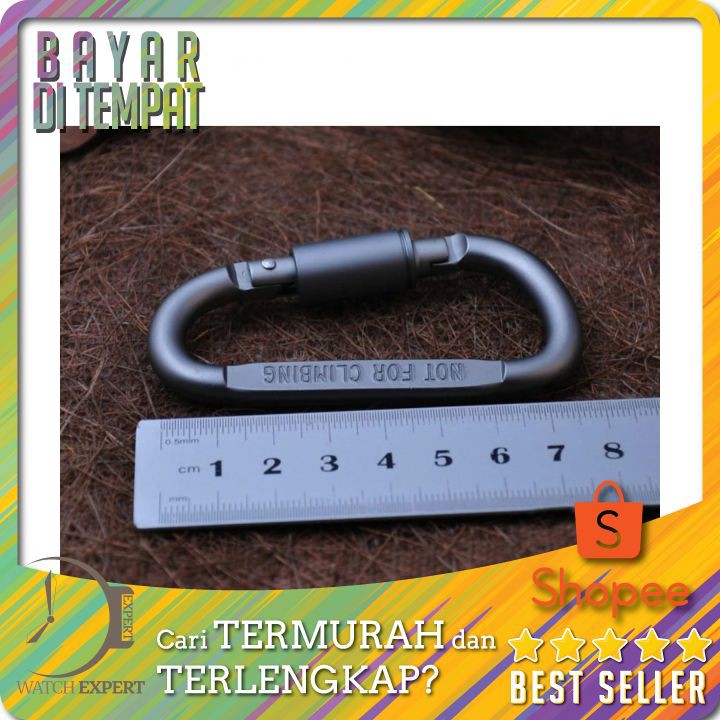 TERLARIS Quickdraw Carabiner Aluminium / Gantungan Tas - LIXADA AT7600