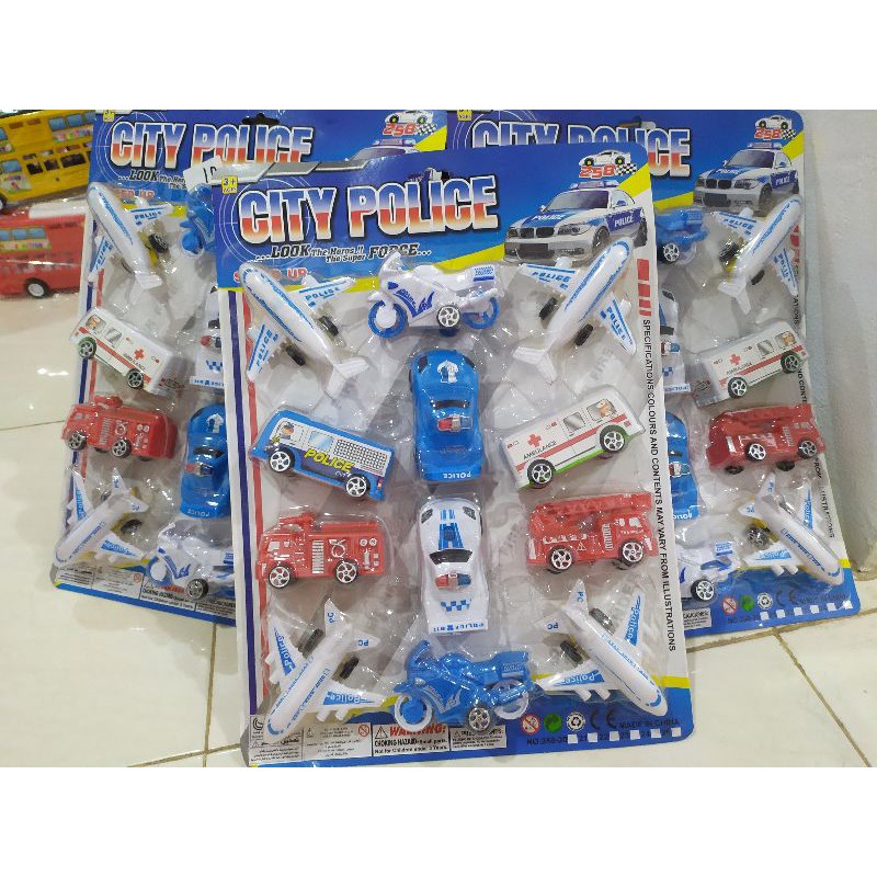 mainan anak city police/lotus833#cod/mobil-mobilan