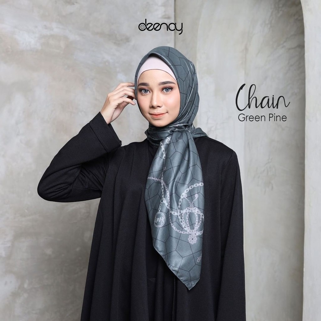 Hijab Deenay Chain Green Pine