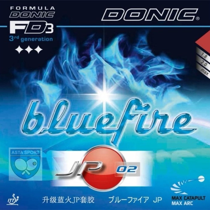Donic Bluefire JP 02 / karet bet pingpong